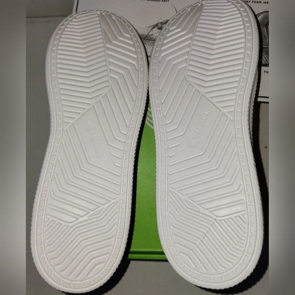 [SOLD] nisex Cariuma Knit Stone Gray Comfortable Skater Sneaker Shoe W 10, M 8.5 - Picture 7 of 8